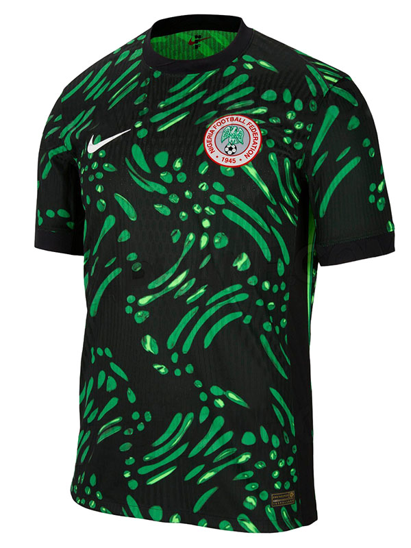 Nigeria maillot de football extérieur uniforme de football deuxième kit de football pour hommes hauts chemise de sport 2024-2025